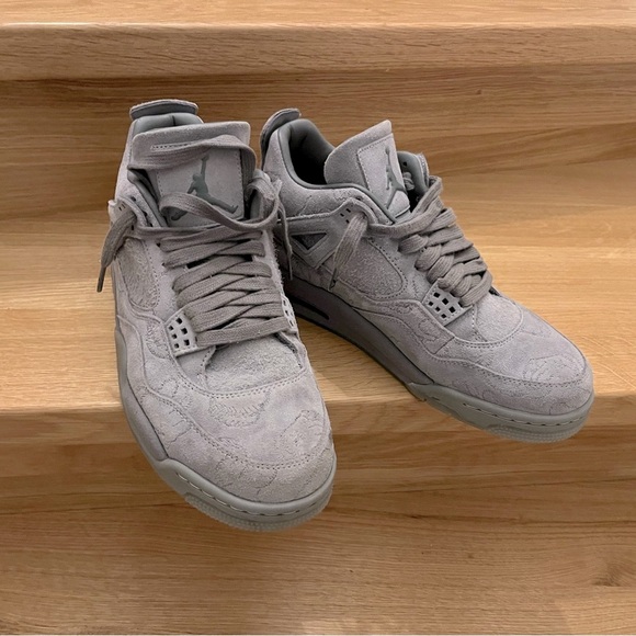 Jordan | Shoes | Kaws X Air Jordan 4 Retro Cool Grey | Poshmark